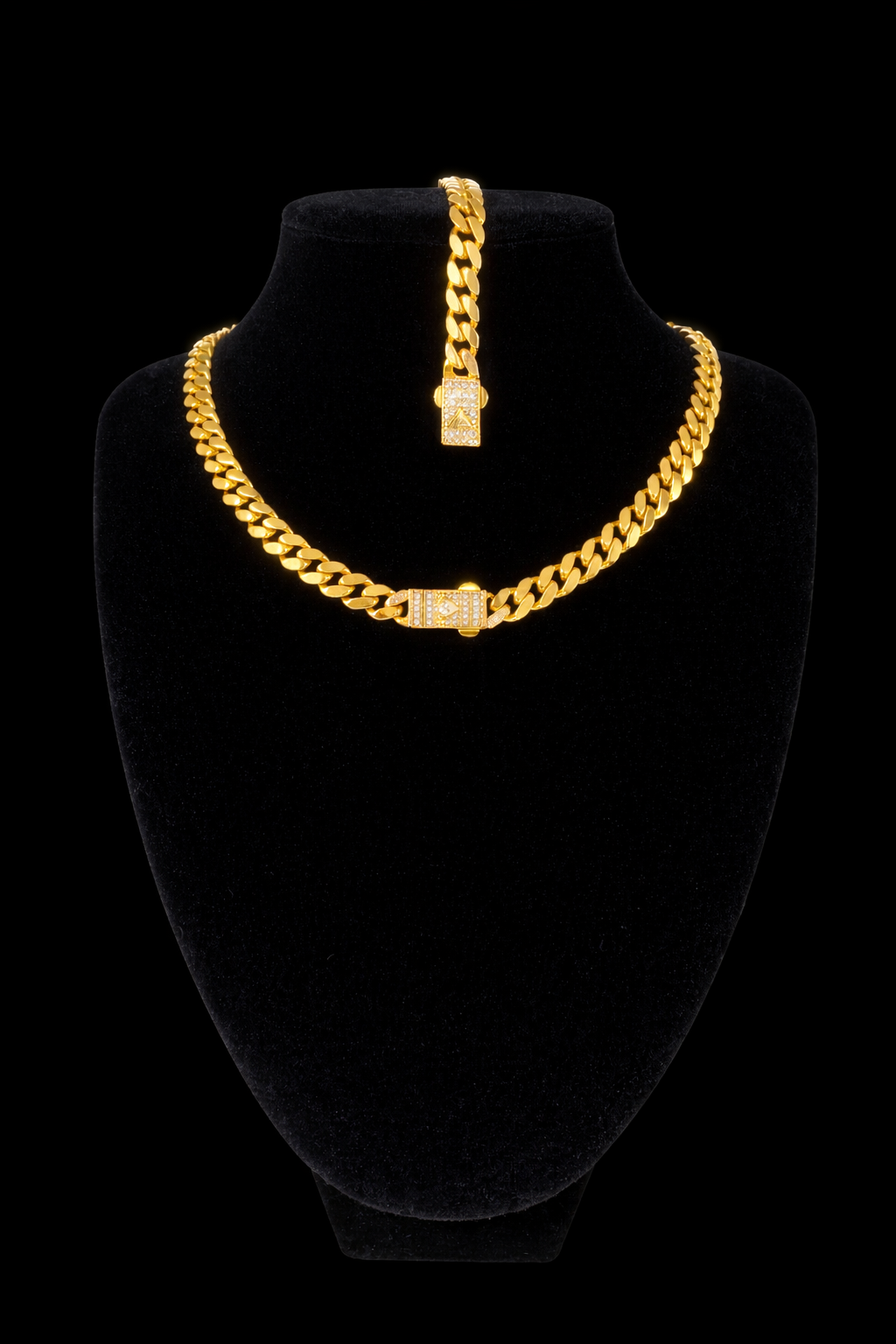 Choker & bracelet set