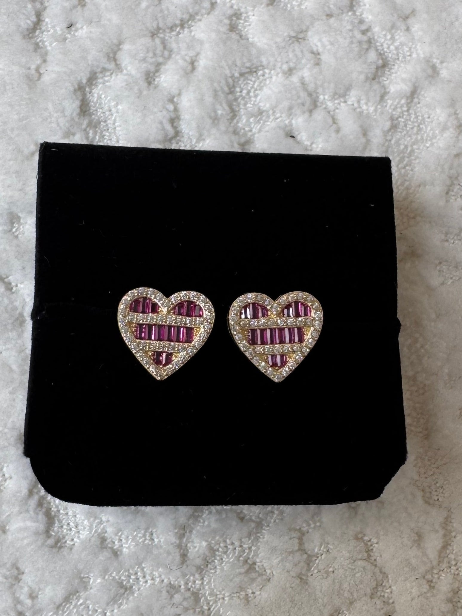 Aretes en piedras moissanite