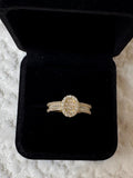 Anillos en piedras moissanite