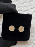 Aretes en piedras moissanite