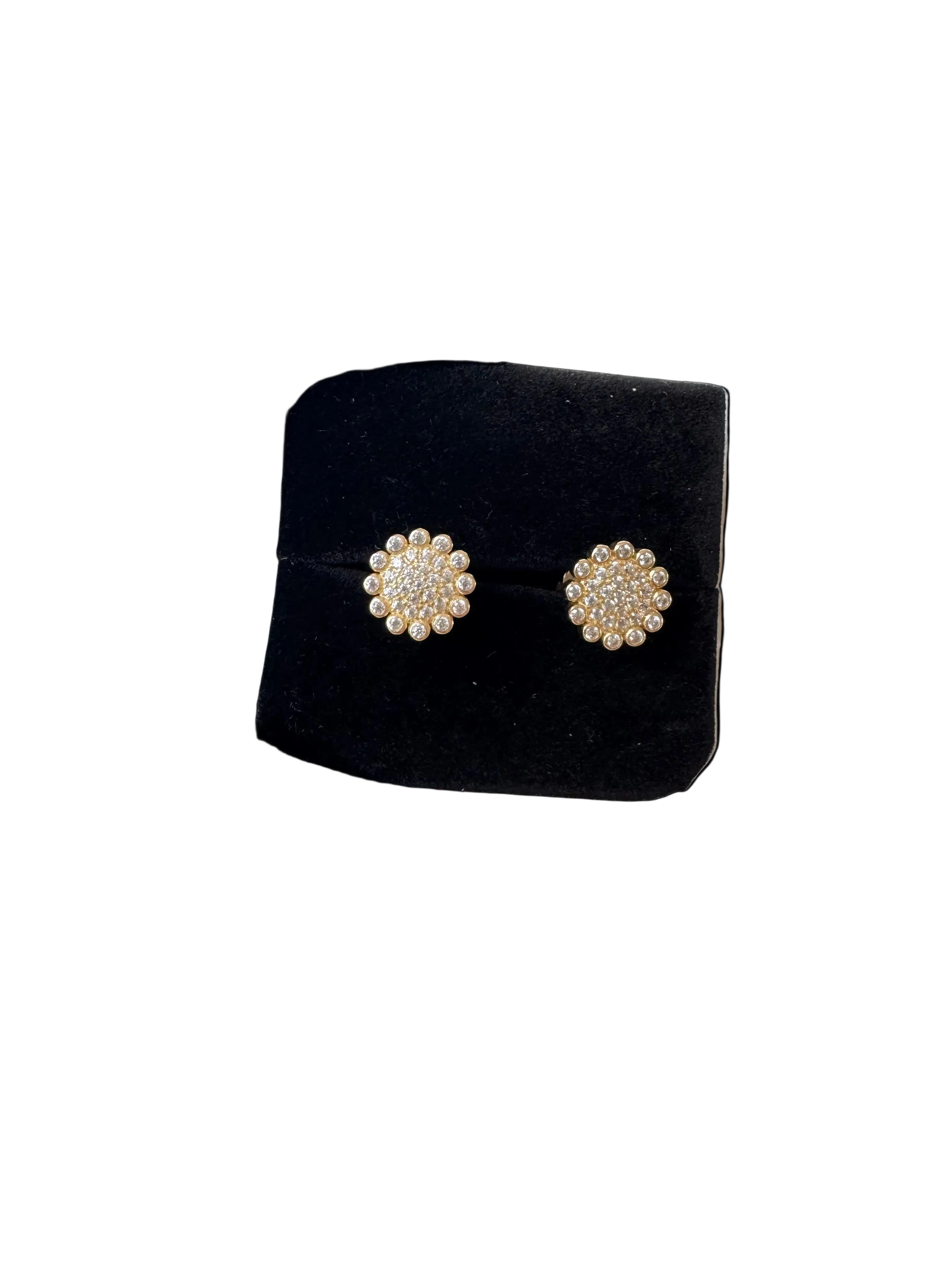 Aretes en piedras moissanite